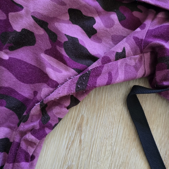 Bombshell Sportswear Pink and Black Camo Jogger Set - Picture 5 of 9
